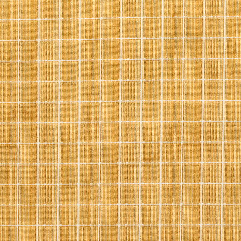Corneille Velvet Gold 79631 by Schumacher Designer Fabric MISTERIOSO VISCOSE 92% POLYESTER 8% BELGIUM MARTINDALE 40000 </p><p>Repeat: Horizontal: 6 7/8" (17CM) and Vertical: 1 1/2" (4CM) 54.375 - Swanky Fabrics -