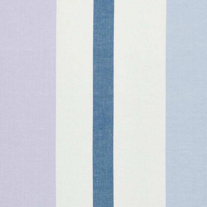 Lolland Linen Stripe Lilac & Blue 79661 by Schumacher Fabric Schumacher Fabric Lolland Linen Stripe Lilac & Blue 79661Fabric LINEN 60% INDIA </p><p>Repeat: H: HORZ 54" (137CM) , V: 54 - Fabric Carolina -