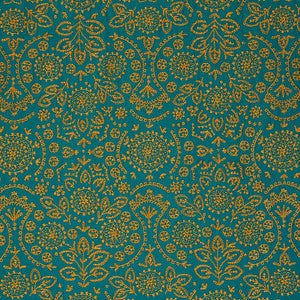 Tiana Embroidery Peacock 79862 by Schumacher Fabric