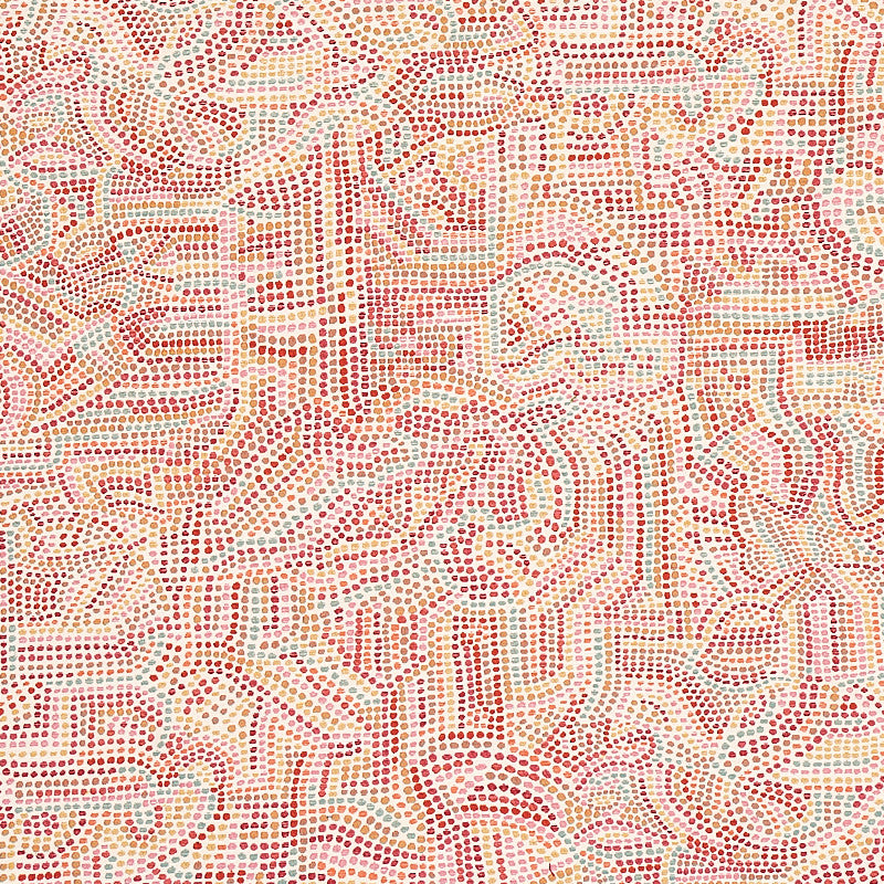 Galina Pink 79871 by Schumacher Designer Fabric BOHEMIA VISCOSE 88% POLYESTER 12% TURKEY MARTINDALE 18,000 </p><p>Repeat: Horizontal: 27" (69CM) and Vertical: 27" (69CM) 56 - Swanky Fabrics -