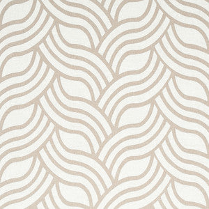 Sangomar Applique Brown 79952 by Schumacher Fabric