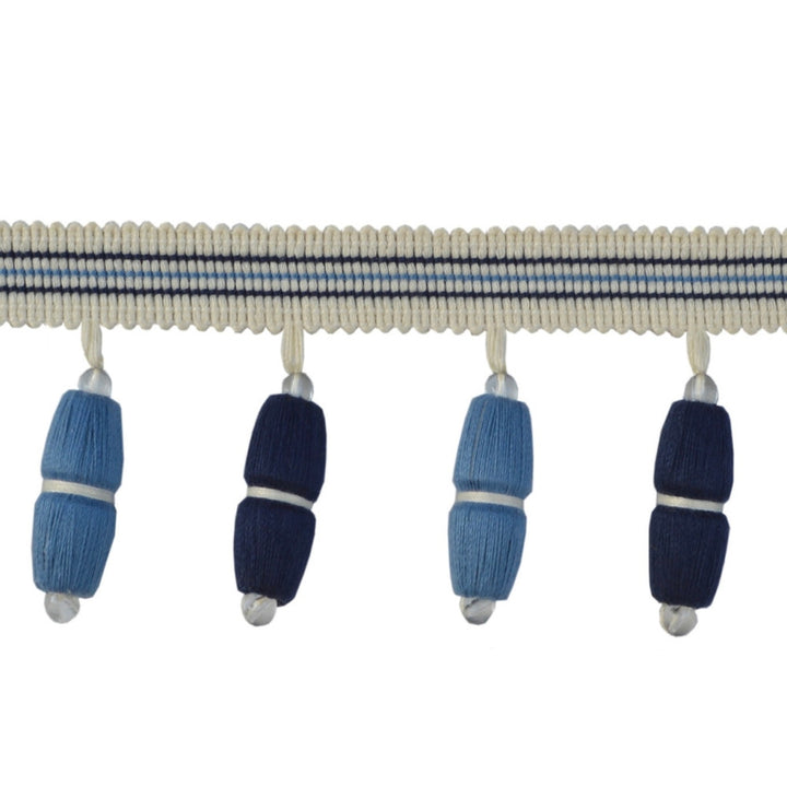 Madison Navy by Europatex Fabric Avenue 60% Rayon, 40% Wood 2.50 inches - Fabric Carolina -