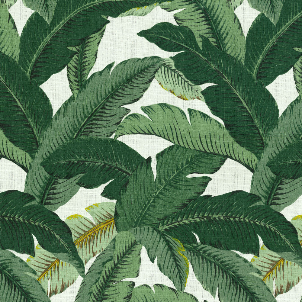Swaying Palms Aloe 800670 by Tommy Bahama Home Fabric HAWAIIAN HOLIDAY 55% Linen 45% Rayon U.S.A. Horizontal: 27.00" and Vertical: 36.00" 54" - Fabric Carolina -