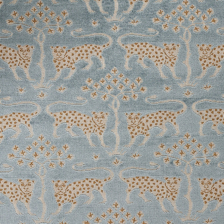 Woodland Leopard Velvet Mineral 80080 by Schumacher Designer Fabric CUT & PATTERNED VELVETS VISCOSE 75% COTTON 13% BELGIUM </p><p>Repeat: Horizontal: 13 1/3" (34CM) and Vertical: 12 1/5" (31CM) 54.3333 - Swanky Fabrics -