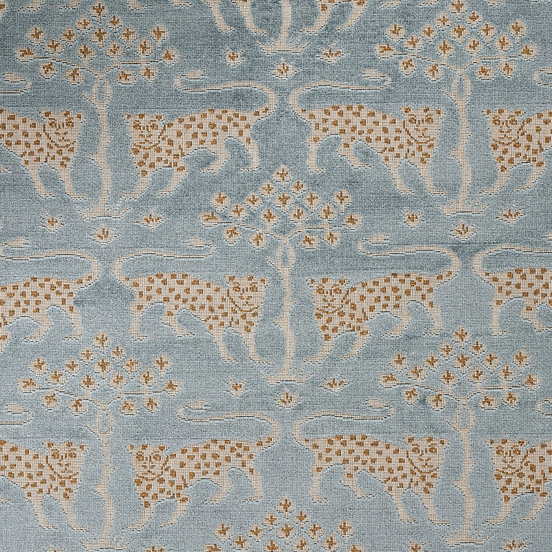 Woodland Leopard Velvet Mineral 80080 by Schumacher Fabric CUT & PATTERNED VELVETS VISCOSE 75% COTTON 13% BELGIUM </p><p>Repeat: Horizontal: 13 1/3" (34CM) and Vertical: 12 1/5" (31CM) 54.3333 - Fabric Carolina -