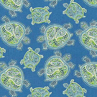 TRANQUIL TURTLES PENINSULA 801121 by Tommy Bahama Home Fabric