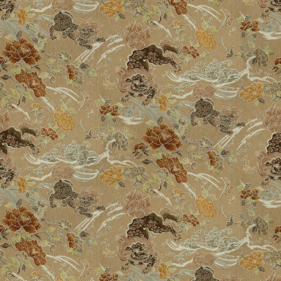 Shishi Chestnut by Brunschwig & Fils Fabric Brunschwig & Fils Fabric Shishi ChestnutFabric LE JARDIN CHINOIS COTTON - 100% Thailand </p><p>Repeat: H: 52.993, V: 31.52 53.19 - Fabric Carolina -