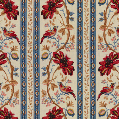 Le Lac Border Red/Blue by Brunschwig & Fils Fabric Brunschwig & Fils Fabric Le Lac Border Red/BlueFabric LE JARDIN CHINOIS LINEN - 100% United States </p><p>Repeat: H: 25.25, V: 24 52 - Fabric Carolina -