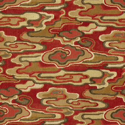 Alto Velvet Red/Camel by Brunschwig & Fils Fabric Brunschwig & Fils Fabric Alto Velvet Red/CamelFabric LE JARDIN CHINOIS LINEN - 100% United States </p><p>Repeat: H: 10.29325, V: 9.5545 52.25 - Fabric Carolina -