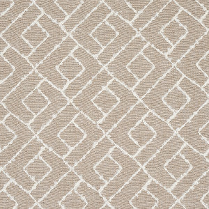 Durant Embroidery Natural 80130 by Schumacher Fabric