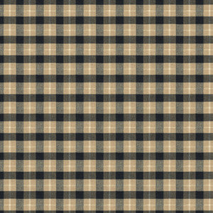 Brunschwig Pld Coal/Tan by Brunschwig & Fils Fabric