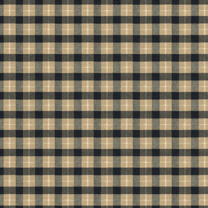 Brunschwig Pld Coal/Tan by Brunschwig & Fils Fabric