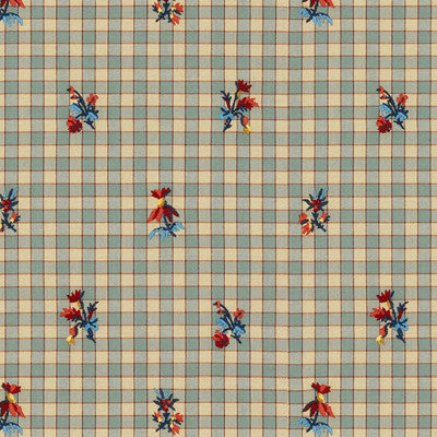 La Seyne Fleuri Stone Blue by Brunschwig & Fils Fabric Brunschwig & Fils Fabric La Seyne Fleuri Stone BlueFabric TRESORS DE JOUY COTTON - 88%;POLYESTER - 12% India </p><p>Repeat: H: 8.75, V: 13 53 - Fabric Carolina -
