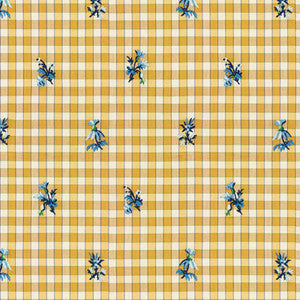 La Seyne Fleuri Sunflower by Brunschwig & Fils Fabric
