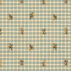 La Seyne Fleuri Aqua by Brunschwig & Fils Fabric
