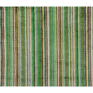 Soyeux Stripe Emerald by Brunschwig & Fils Fabric