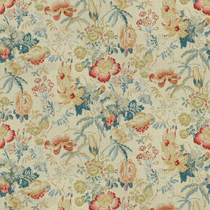Edenwood Hdb Red/Blue by Brunschwig & Fils Fabric
