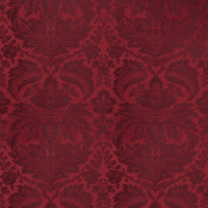 Damask Pierre Grape by Brunschwig & Fils Fabric