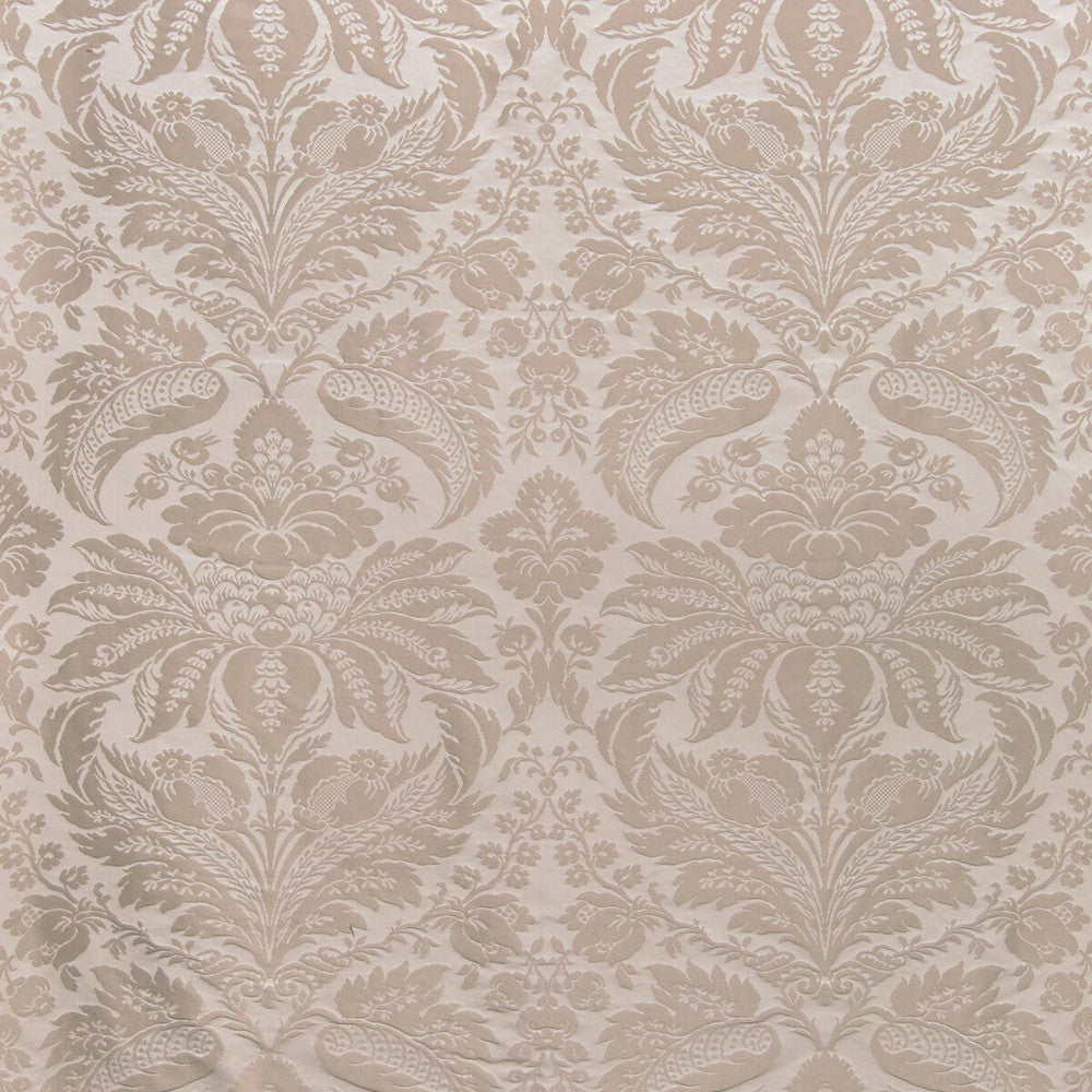 Damask Pierre Grey by Brunschwig & Fils Fabric Brunschwig & Fils Fabric Damask Pierre GreyFabric B&F SHOWROOM EXCLUSIVE 2019 COTTON - 70%;SILK - 30% France </p><p>Repeat: H: 25.5, V: 31 51 - Fabric Carolina -
