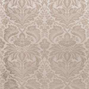 Damask Pierre Grey by Brunschwig & Fils Fabric