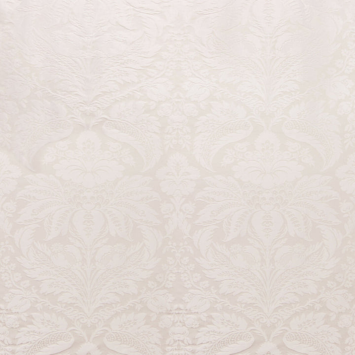 Damask Pierre Snow by Brunschwig & Fils Fabric Brunschwig & Fils Fabric Damask Pierre SnowFabric B&F SHOWROOM EXCLUSIVE 2019 COTTON - 70%;SILK - 30% France </p><p>Repeat: H: 25.5, V: 31 51 - Fabric Carolina -
