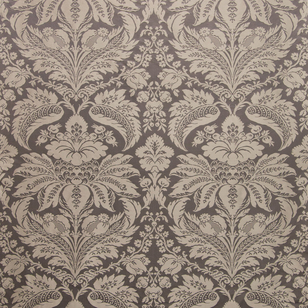 Damask Pierre Charcoal by Brunschwig & Fils Fabric Brunschwig & Fils Fabric Damask Pierre CharcoalFabric B&F SHOWROOM EXCLUSIVE 2019 COTTON - 70%;SILK - 30% France </p><p>Repeat: H: 25.5, V: 31 51 - Fabric Carolina -
