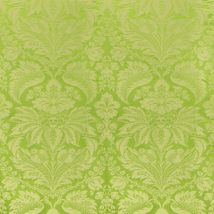 Damask Pierre Green by Brunschwig & Fils Fabric Brunschwig & Fils Fabric Damask Pierre GreenFabric B&F SHOWROOM EXCLUSIVE 2019 COTTON - 70%;SILK - 30% France </p><p>Repeat: H: 25.5, V: 31 51 - Fabric Carolina -