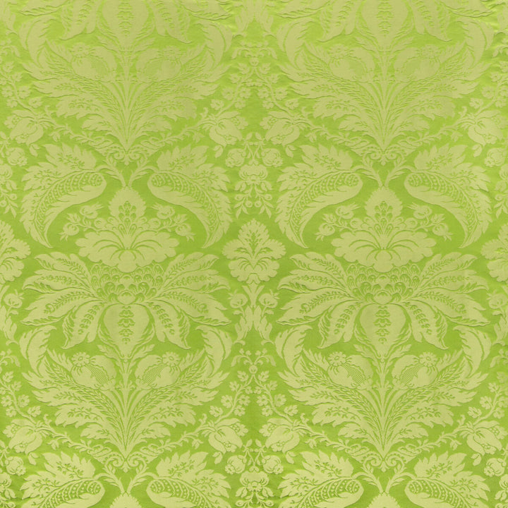 Damask Pierre Green by Brunschwig & Fils Fabric Brunschwig & Fils Fabric Damask Pierre GreenFabric B&F SHOWROOM EXCLUSIVE 2019 COTTON - 70%;SILK - 30% France </p><p>Repeat: H: 25.5, V: 31 51 - Fabric Carolina -