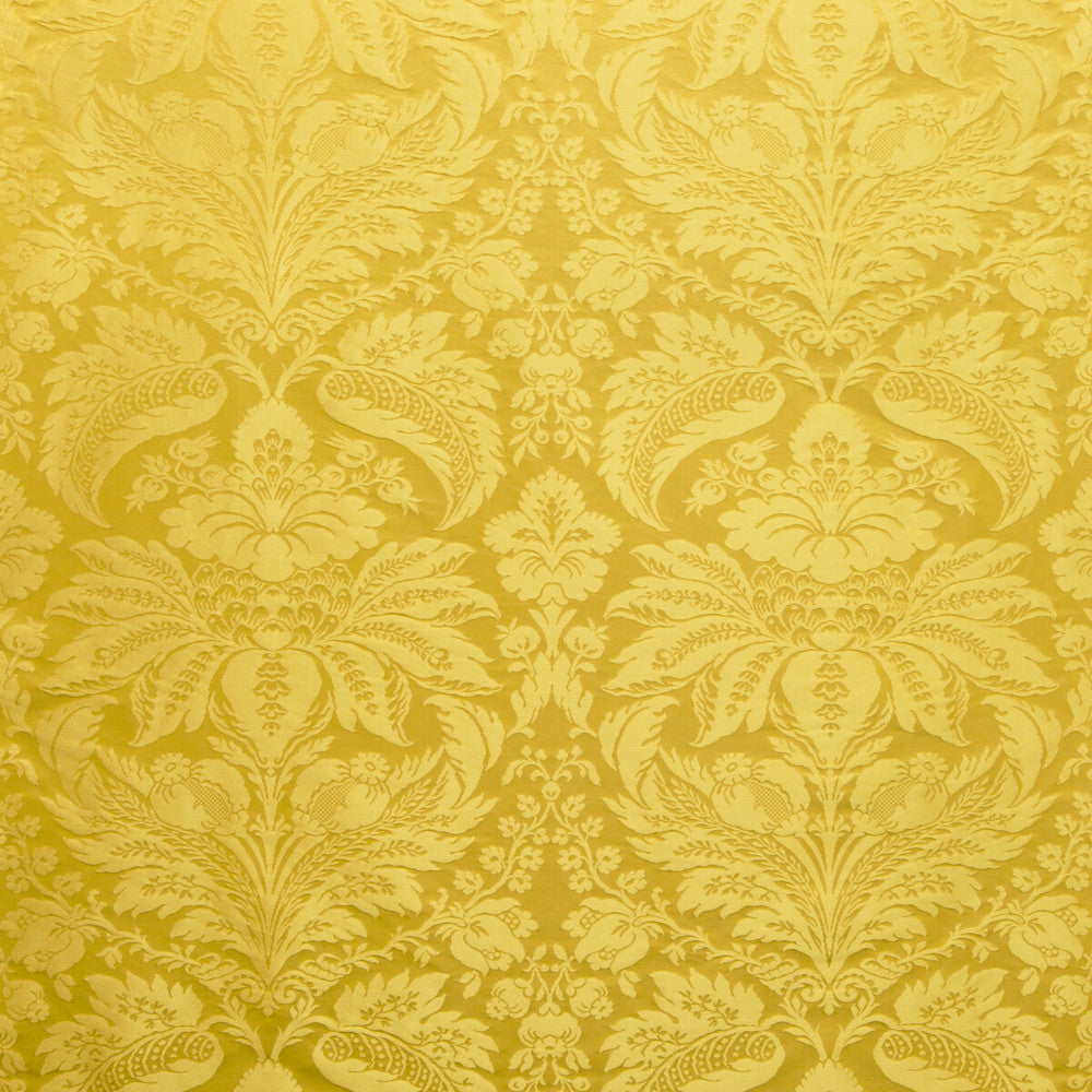 Damask Pierre Canary by Brunschwig & Fils Fabric Brunschwig & Fils Fabric Damask Pierre CanaryFabric B&F SHOWROOM EXCLUSIVE 2019 COTTON - 70%;SILK - 30% France </p><p>Repeat: H: 25.5, V: 31 51 - Fabric Carolina -
