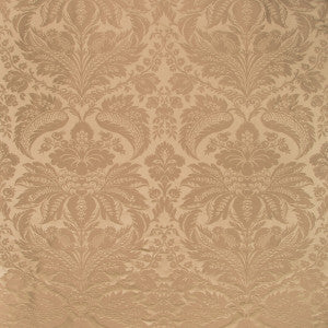 Damask Pierre Allspice by Brunschwig & Fils Fabric