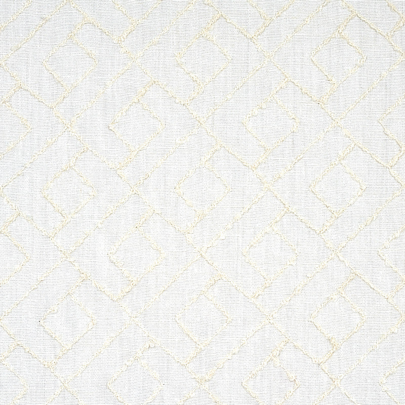 Durant Embroidery Ivory 80131 by Schumacher Designer Fabric WORLD VIEW II LINEN 96% WOOL 2% ITALY MARTINDALE 20,000 </p><p>Repeat: Horizontal: 6" (15CM) and Vertical: 55 - Swanky Fabrics -