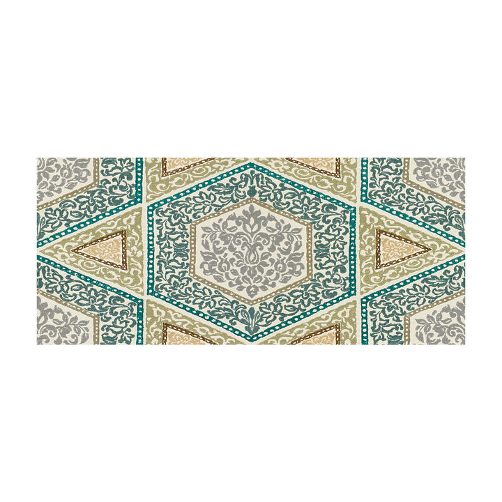 Sudhira Gray/Aqua by Brunschwig & Fils Fabric Brunschwig & Fils Fabric Sudhira Gray/AquaFabric MAISONNETTE COTTON - 60%;POLYESTER - 40% India </p><p>Repeat: H: 33.25, V: 15 50 - Fabric Carolina -
