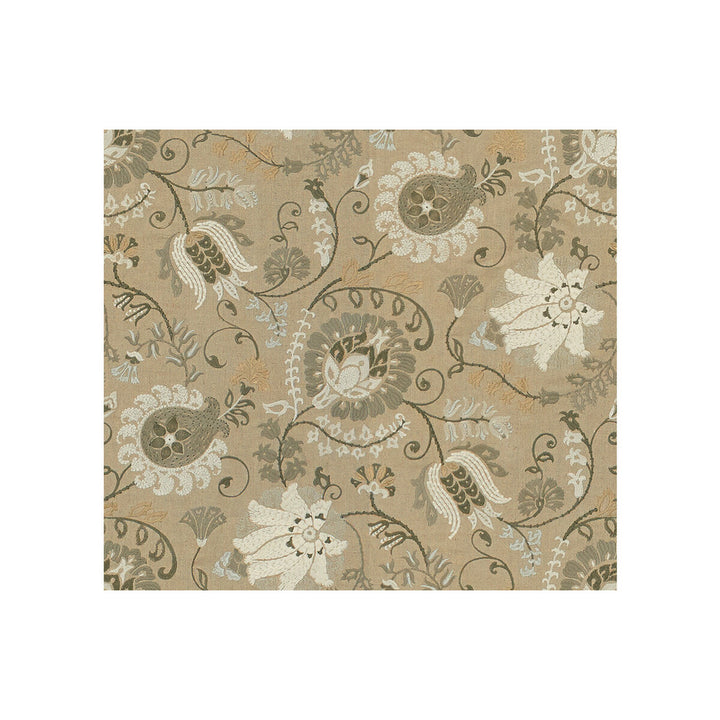 Yasmeen White/Dove by Brunschwig & Fils Fabric Brunschwig & Fils Fabric Yasmeen White/DoveFabric MAISONNETTE LINEN - 72%;SPUN POLYESTER - 22%;VISCOSE - 6% India </p><p>Repeat: H: 24.75, V: 22.25 50 - Fabric Carolina -