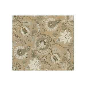Yasmeen White/Dove by Brunschwig & Fils Fabric