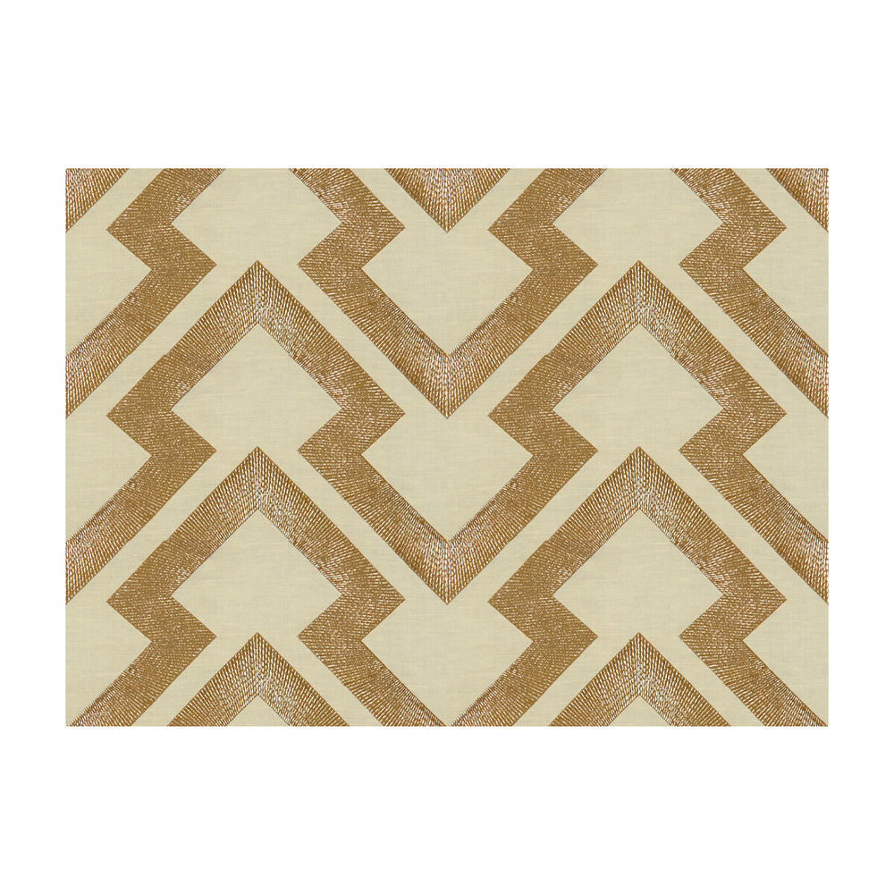 Lightning Bolt Antique by Brunschwig & Fils Fabric Brunschwig & Fils Fabric Lightning Bolt AntiqueFabric MAISONNETTE LINEN - 38%;VISCOSE - 27%;COTTON - 18%;ZARI - 17% India </p><p>Repeat: H: 12.5, V: 6.25 52 - Fabric Carolina -