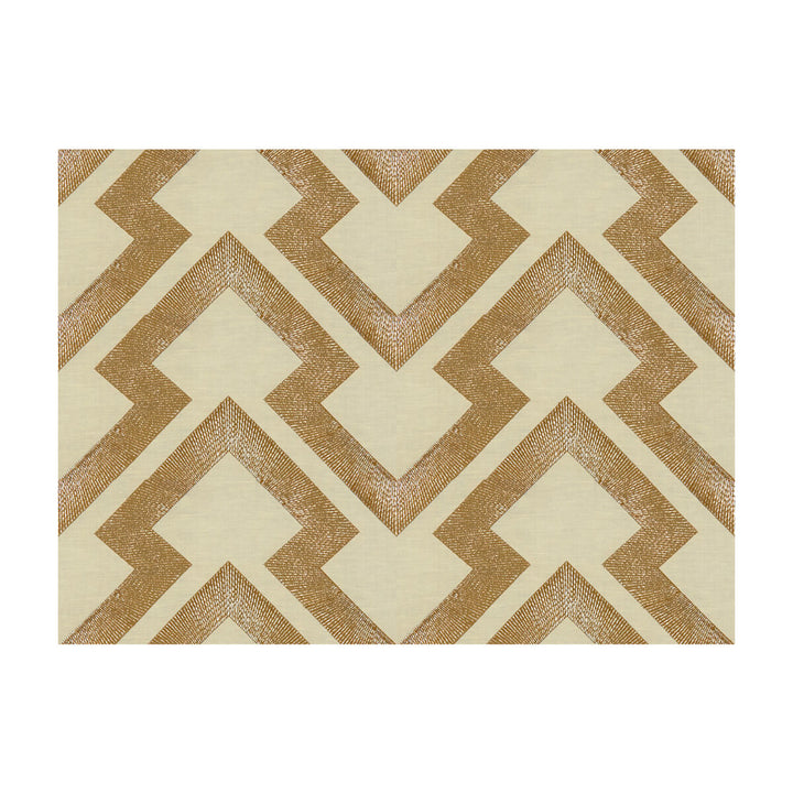 Lightning Bolt Antique by Brunschwig & Fils Fabric Brunschwig & Fils Fabric Lightning Bolt AntiqueFabric MAISONNETTE LINEN - 38%;VISCOSE - 27%;COTTON - 18%;ZARI - 17% India </p><p>Repeat: H: 12.5, V: 6.25 52 - Fabric Carolina -