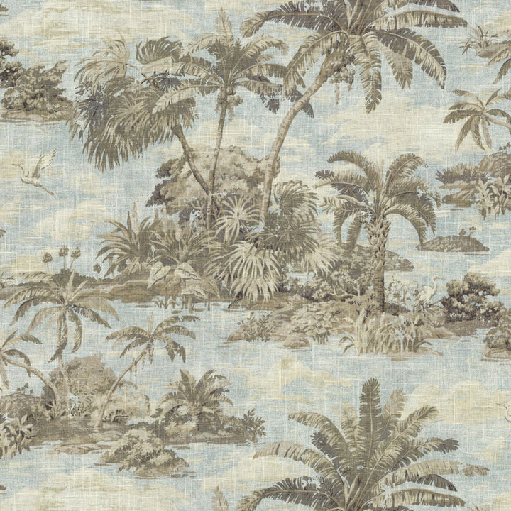 Scenic Beauty Sunsplash 801502 by Tommy Bahama Home Fabric - 55% LINEN 45% RAYON China 15000 Horizontal: 27 and Vertical: 27 54 - Fabric Carolina -