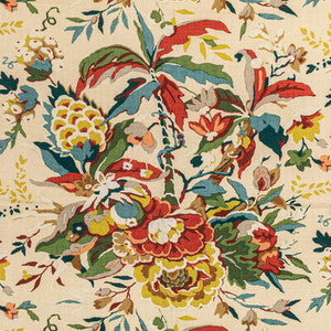 Horseshoe Bay Sand/Multi by Brunschwig & Fils Fabric