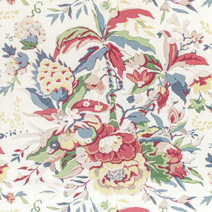 Horseshoe Bay Red/Blue by Brunschwig & Fils Fabric