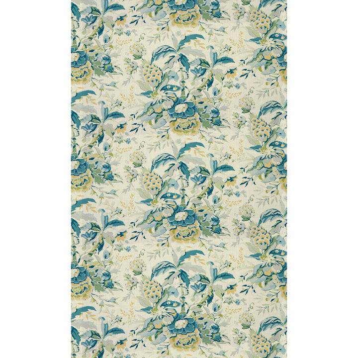 Horseshoe Bay Aqua/Green by Brunschwig & Fils Fabric Brunschwig & Fils Fabric Horseshoe Bay Aqua/GreenFabric LES TROPIQUES LINEN - 100% United Kingdom </p><p>Repeat: H: 53, V: 26.5 20.685 - Fabric Carolina -