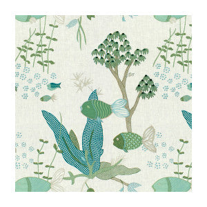 Lyford Cay Seafoam by Brunschwig & Fils Fabric