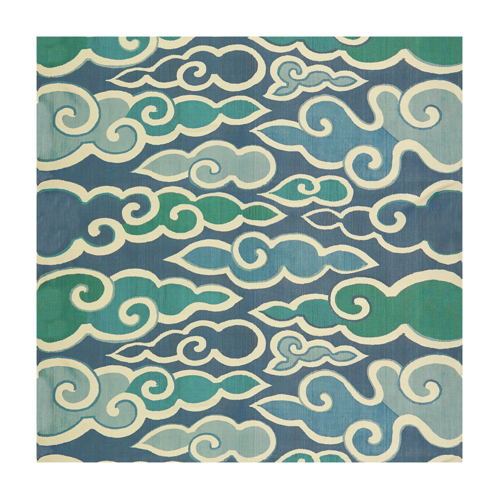 Le Vent Sky by Brunschwig & Fils Fabric Brunschwig & Fils Fabric Le Vent SkyFabric LES TROPIQUES SILK - 100% Philippines </p><p>Repeat: H: 47.5, V: 31.5 47.5 - Fabric Carolina -