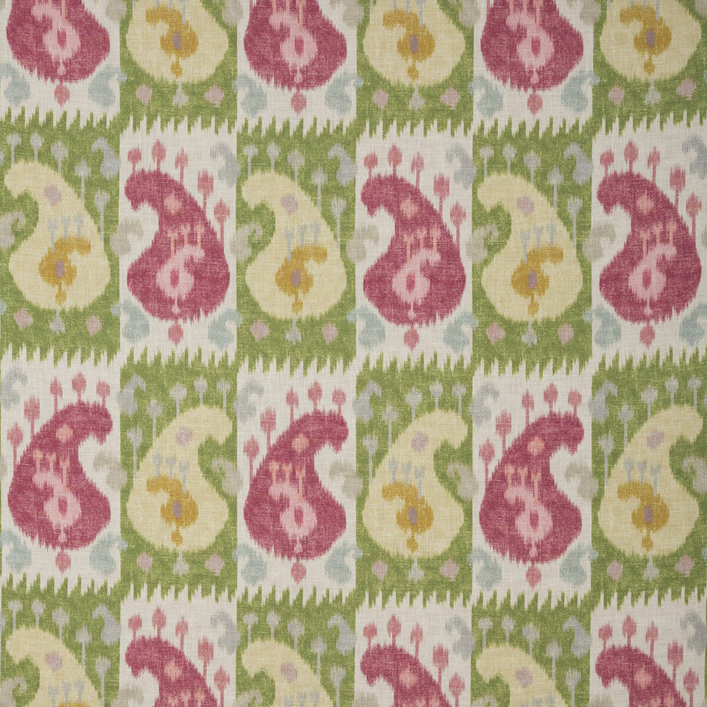 Turkistan Boteh Currant/Olive by Brunschwig & Fils Fabric Brunschwig & Fils Fabric Turkistan Boteh Currant/OliveFabric LES TROPIQUES LINEN - 51%;VISCOSE - 49% United Kingdom </p><p>Repeat: H: 17.336, V: 35.46 52.008 - Fabric Carolina -