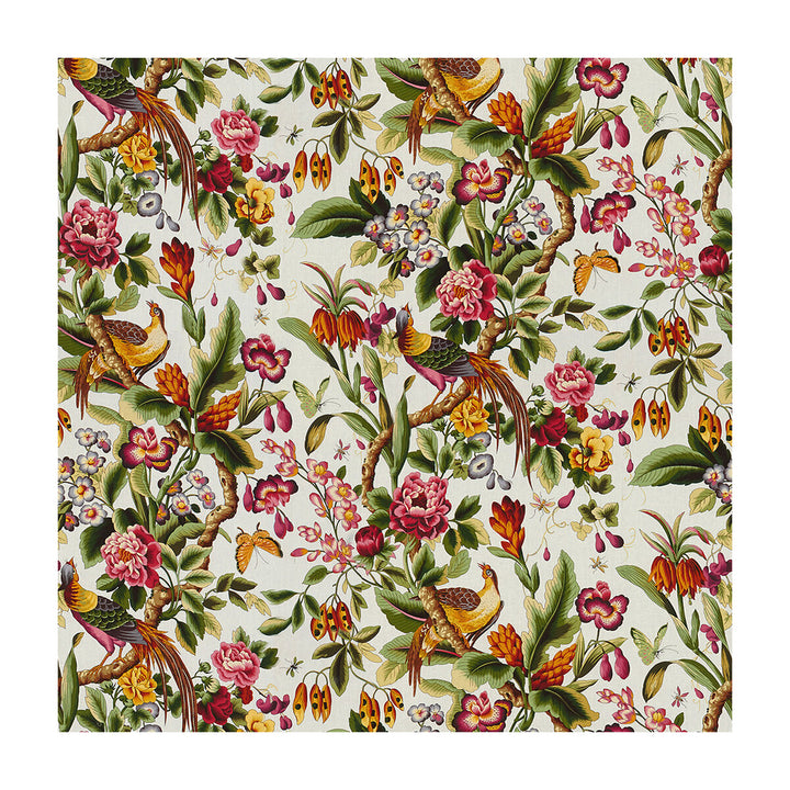 Pheasans Or by Brunschwig & Fils Fabric Brunschwig & Fils Fabric Pheasans OrFabric LES TROPIQUES LINEN - 100% United Kingdom </p><p>Repeat: H: 59, V: 45.25 59 - Fabric Carolina -