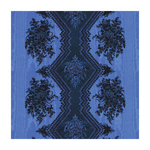 Coppelia Moire Bleu by Brunschwig & Fils Fabric