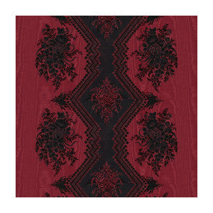 Coppelia Moire Rouge by Brunschwig & Fils Fabric