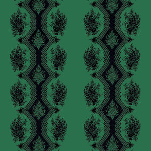 Coppelia Satin Emerald by Brunschwig & Fils Fabric