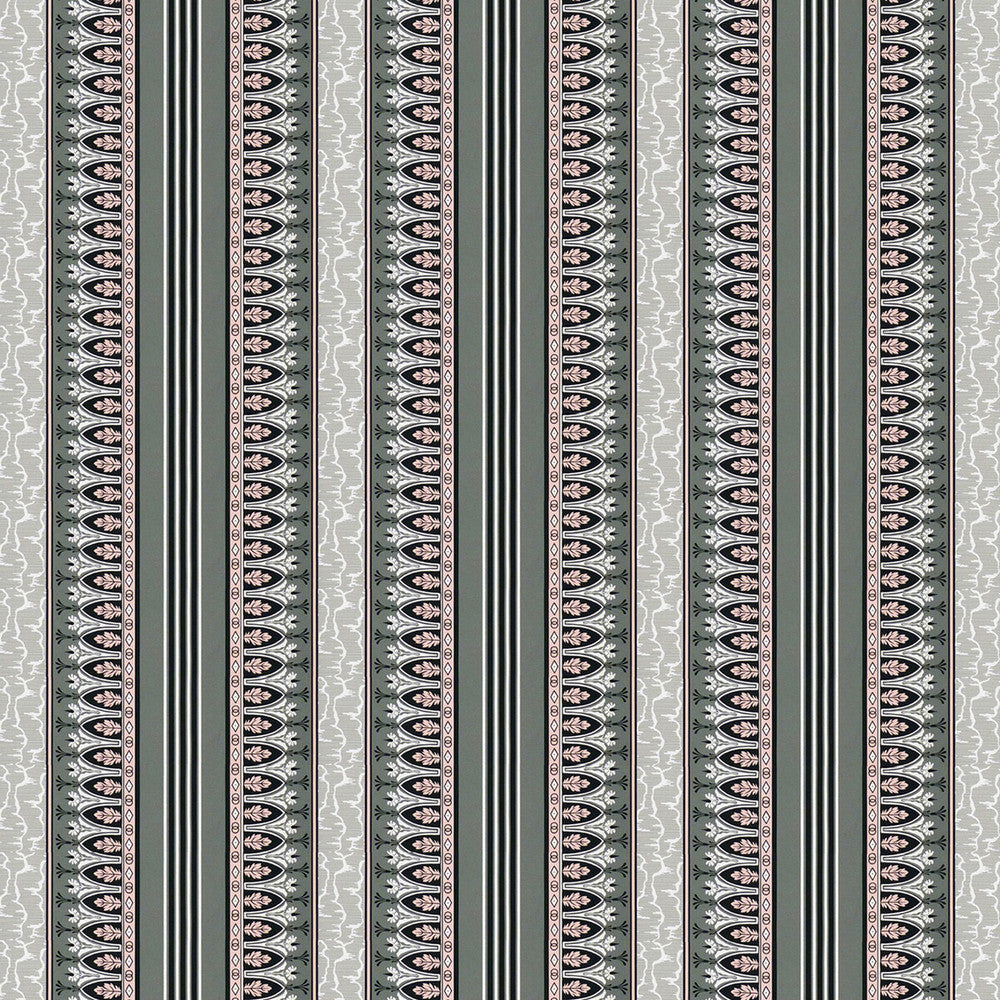 Lola Montez Gris/Rose by Brunschwig & Fils Fabric Brunschwig & Fils Fabric Lola Montez Gris/RoseFabric MADELEINE CASTAING COTTON - 100% France </p><p>Repeat: H: 18.11, V: 1.57 51.18 - Fabric Carolina -