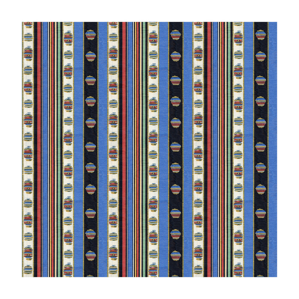 Rayure Moire Bleu by Brunschwig & Fils Fabric Brunschwig & Fils Fabric Rayure Moire BleuFabric MADELEINE CASTAING COTTON - 53%;VISCOSE - 47% France </p><p>Repeat: H: 7.09, V: 2.36 51.18 - Fabric Carolina -