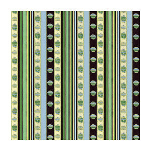 Rayure Percale Vert by Brunschwig & Fils Fabric